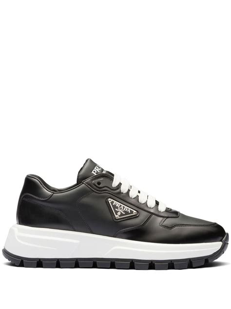 prada lace-up sneakers|prada shoes sneakers women's.